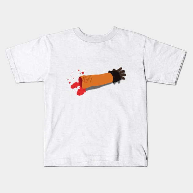 Severed Arm Kids T-Shirt by FlyNebula